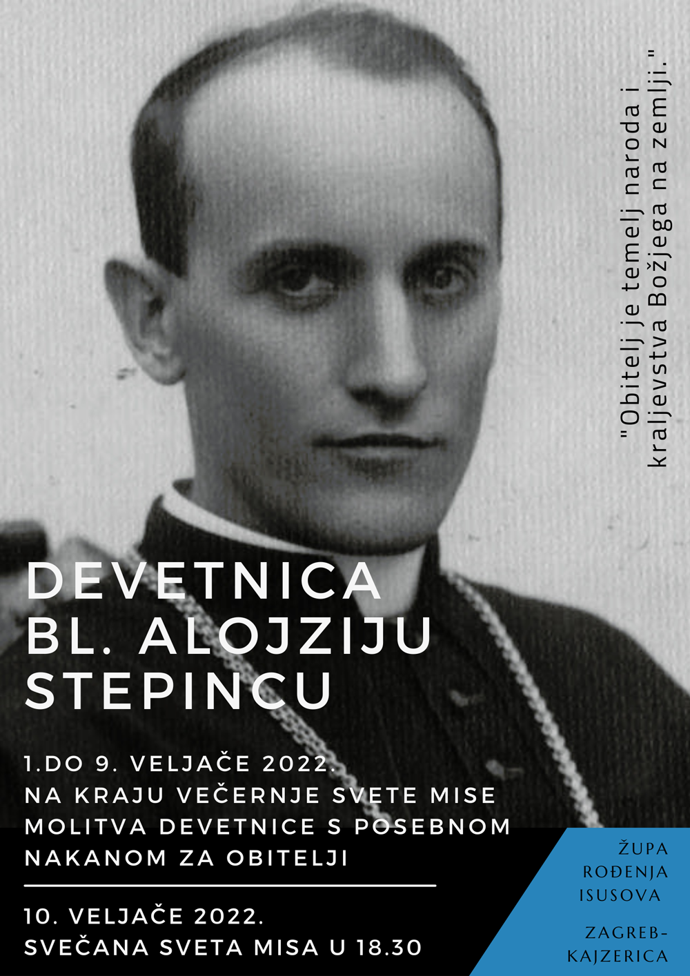 Devetnica bl Alojziju Stepincu