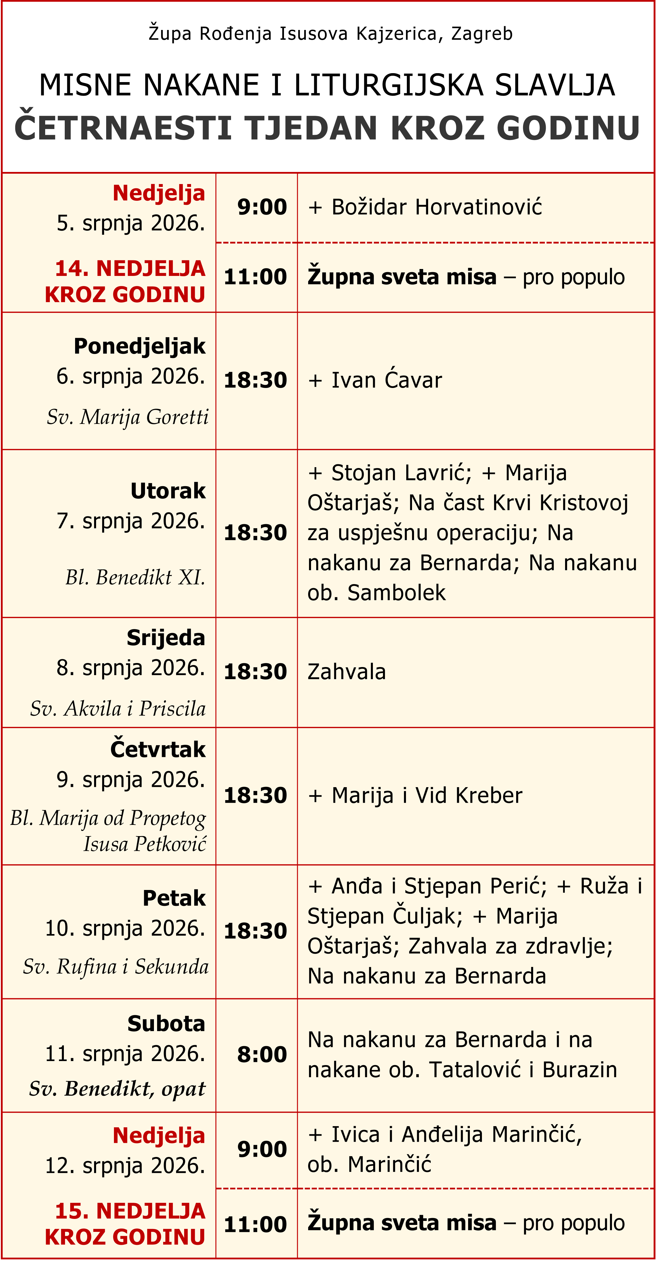 RasporedMisa.05.07.2026